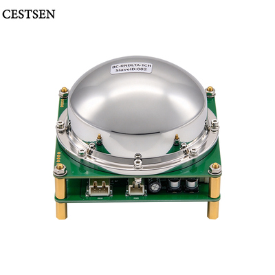 RAD-S80 Radon Gas Sensor Planar Silicon Detector 2-300000 Bq/m³ Electrostatic Collection RS485 RS232 Output
