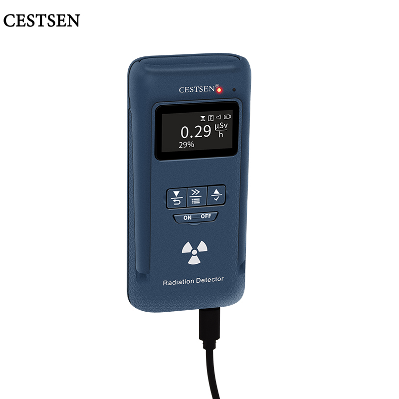 Activity Source Detector radiation detector-The measurement units are complete, including ...